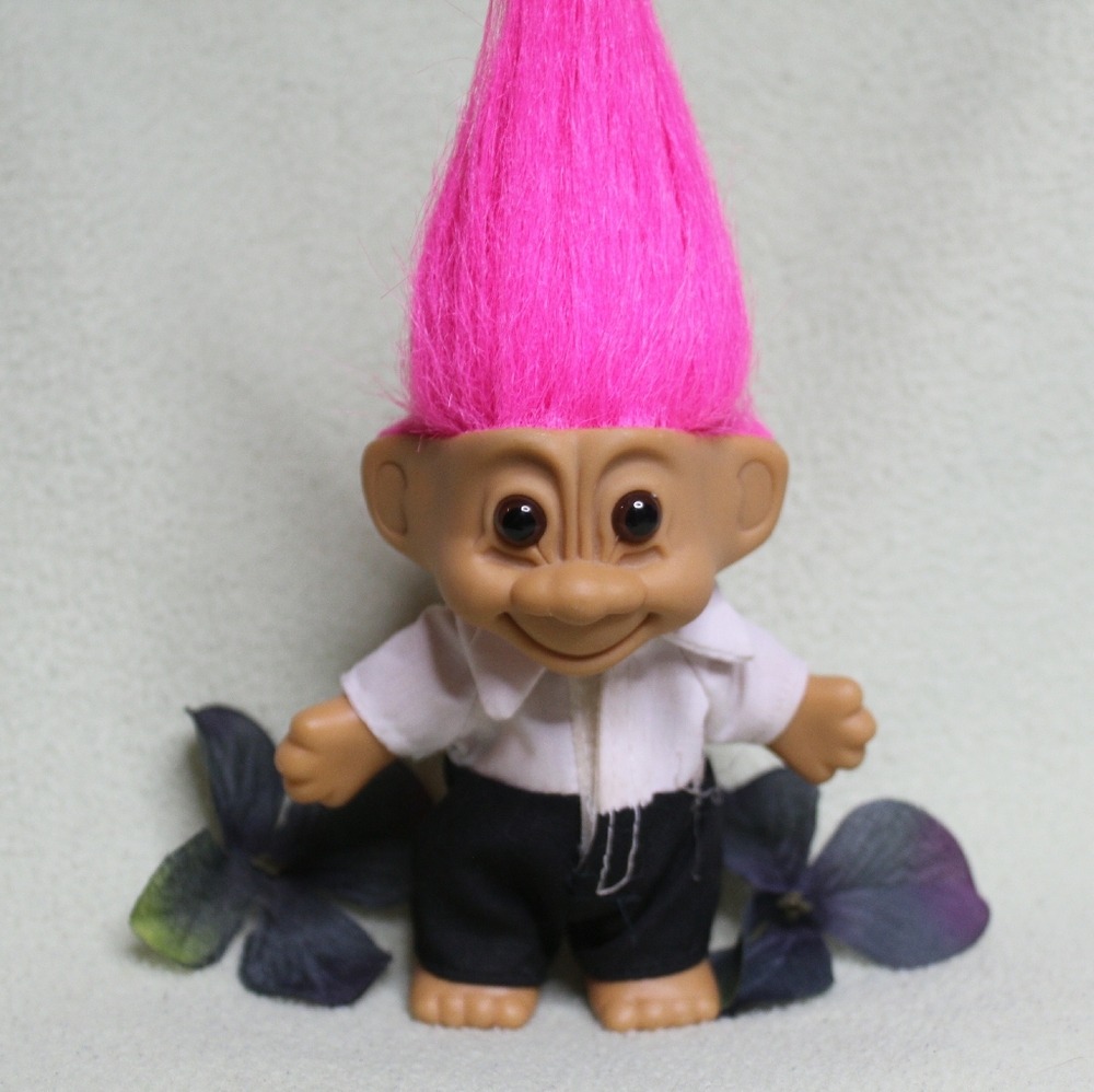 Vintage 90's Troll Doll - Picture 2 of 5
